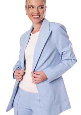 Blazer Guess azul pastel mujer