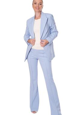 Blazer Guess azul pastel mujer