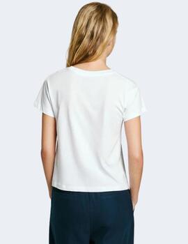 Camiseta Pepe Jeans Mujer Blanca Gaia