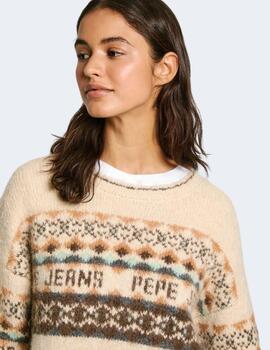 Jersey Pepe Jeans Mujer Blanco Hitty