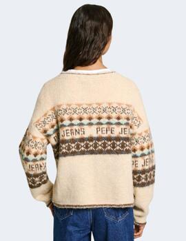 Jersey Pepe Jeans Mujer Blanco Hitty