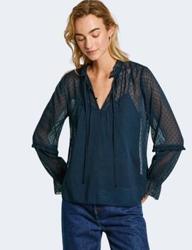 Blusa Pepe Jeans Mujer Odette Marino