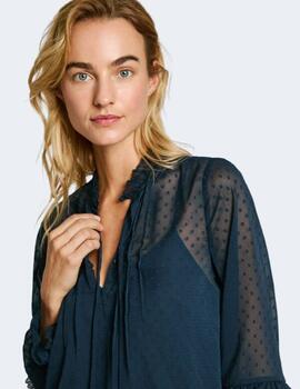 Blusa Pepe Jeans Mujer Odette Marino