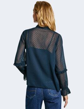 Blusa Pepe Jeans Mujer Odette Marino