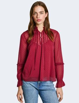 Blusa Pepe Jeans Mujer Odette Roja