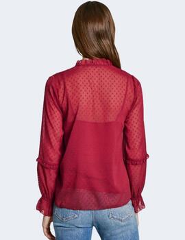 Blusa Pepe Jeans Mujer Odette Roja