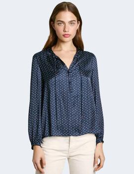 Blusa Pepe Jeans Mujer Azul Patricia