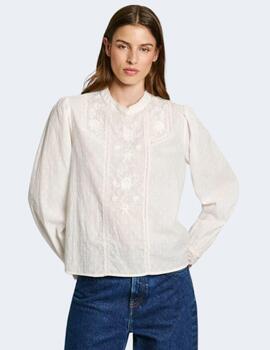 Blusa Pepe Jeans Mujer Primrose Blanca