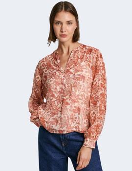 Blusa Pepe Jeans Mujer Poemy Blanca