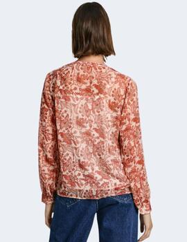 Blusa Pepe Jeans Mujer Poemy Blanca