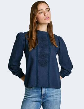 Blusa Pepe Jeans Mujer Primrose Marino