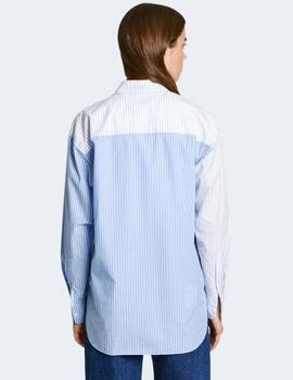 Blusa Pepe Jeans Mujer Azul Robby