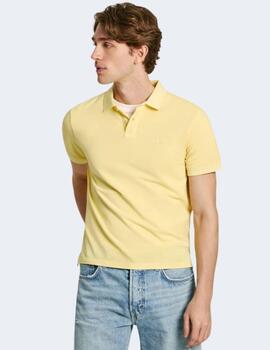 Polo Pepe Jeans Hombre Amarillo New Oliver