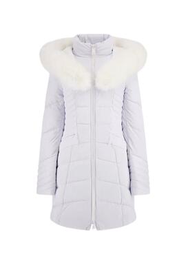 Parka Oxana Guess blanca mujer