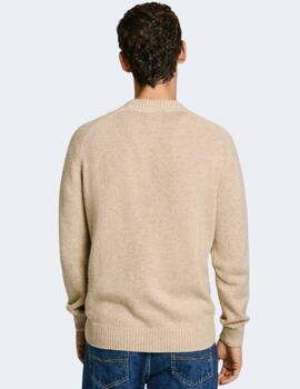 Jersey Pepe Jeans Hombre Beige Cred