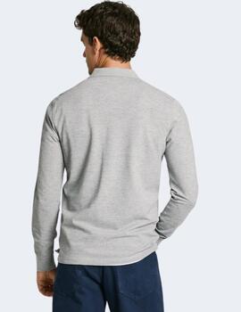 Polo Pepe Jeans Hombre Gris New Oliver GD