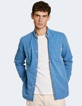 Camisa Pepe Jeans Hombre Azul Maison