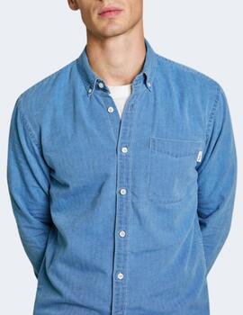 Camisa Pepe Jeans Hombre Azul Maison