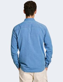 Camisa Pepe Jeans Hombre Azul Maison