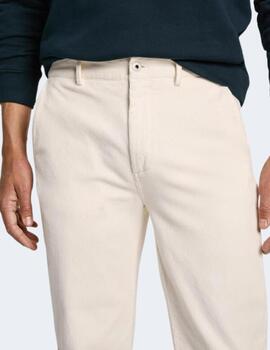 Pantalón Pepe Jeans Hombre Blanco Slim Chino