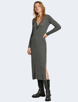 Vestido Pepe Jeans Mujer Gris Izabel Dress