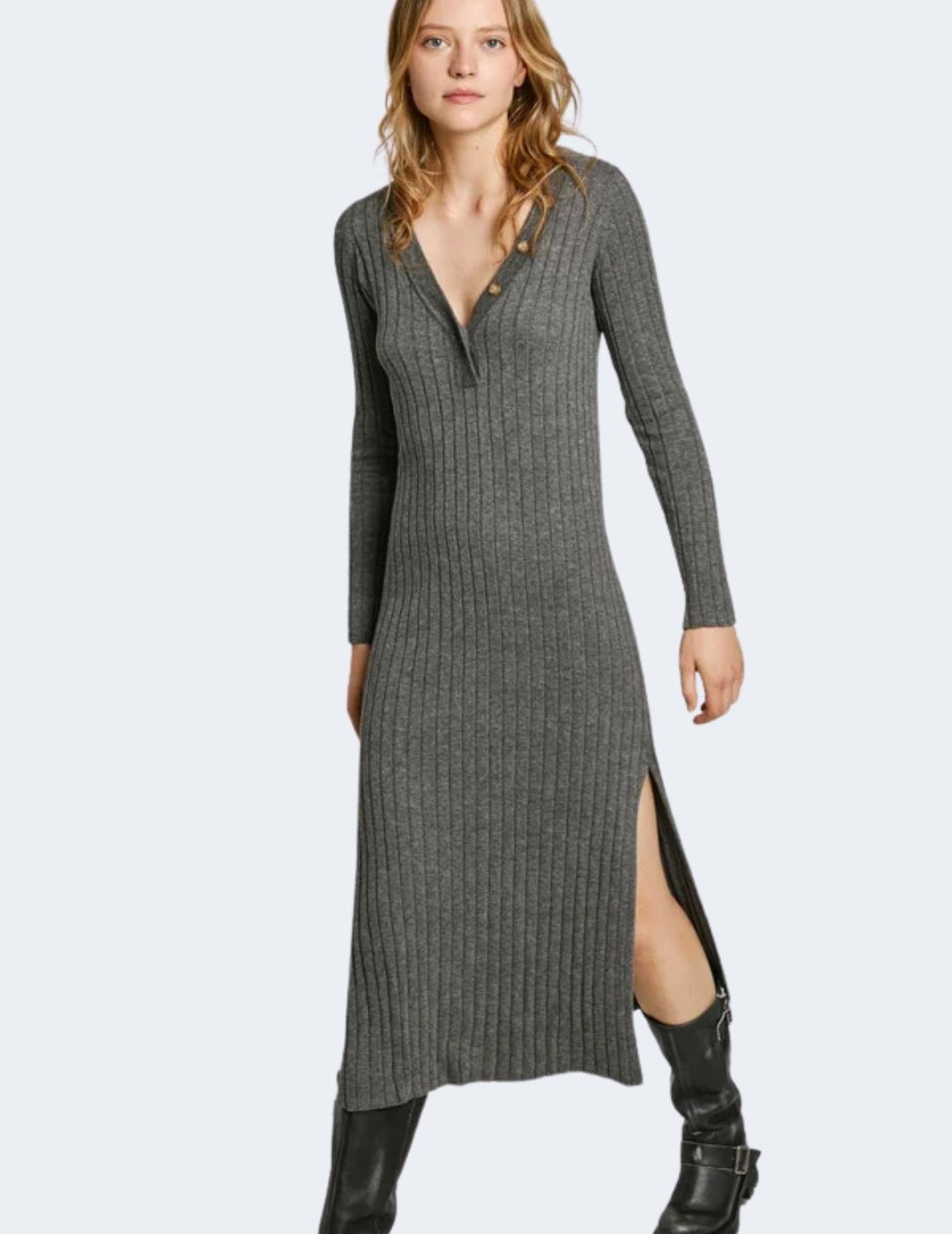 Vestido Pepe Jeans Mujer Gris Izabel Dress