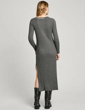 Vestido Pepe Jeans Mujer Gris Izabel Dress