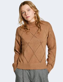 Jersey Pepe Jeans Mujer Beige Idris Perkins