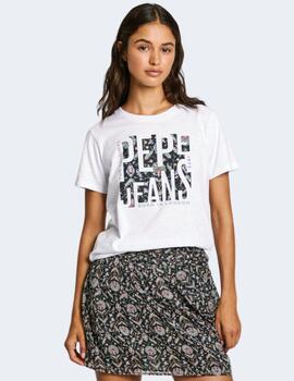 Camiseta Pepe Jeans Mujer Blanca Gloria