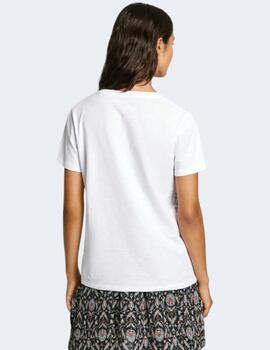 Camiseta Pepe Jeans Mujer Blanca Gloria