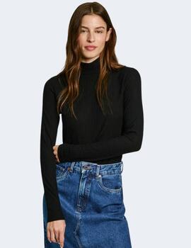 Camiseta Pepe Jeans Mujer Flory Negra