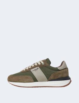 Zapatillas Pepe Jeans Hombre Verdes Buster Supra M