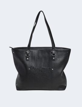 Bolso Pepe Jeans Mujer Negro Bella