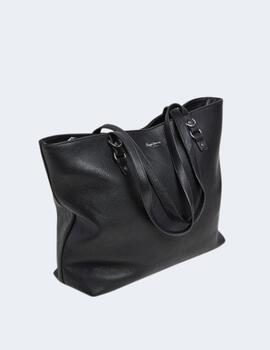 Bolso Pepe Jeans Mujer Negro Bella