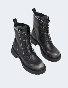 Botas Pepe Jeans Hombre Negras Kone