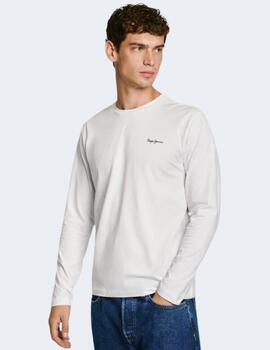 Camiseta Interior Pepe Jeans Hombre Solid  Blanca