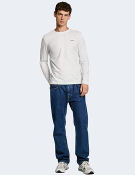 Camiseta Interior Pepe Jeans Hombre Solid  Blanca