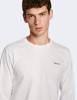 Camiseta Interior Pepe Jeans Hombre Solid  Blanca