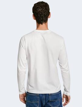 Camiseta Interior Pepe Jeans Hombre Solid  Blanca