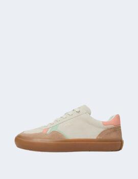 Zapatillas Pepe Jeans Mujer Travis Retro Blancas