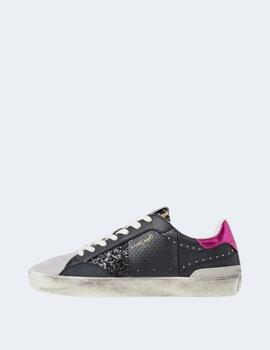 Zapatillas Pepe Jeans Mujer Lane City Negras