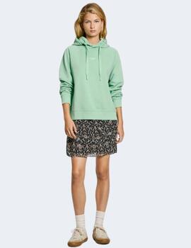 Sudadera Pepe Jeans Mujer Verde Felicity Hoodie