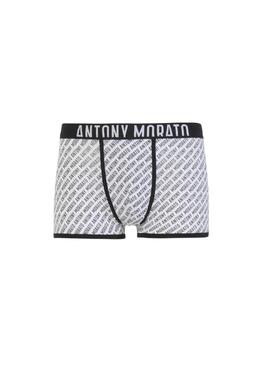 Calzoncillo Antony Morato blanco multilogo hombre