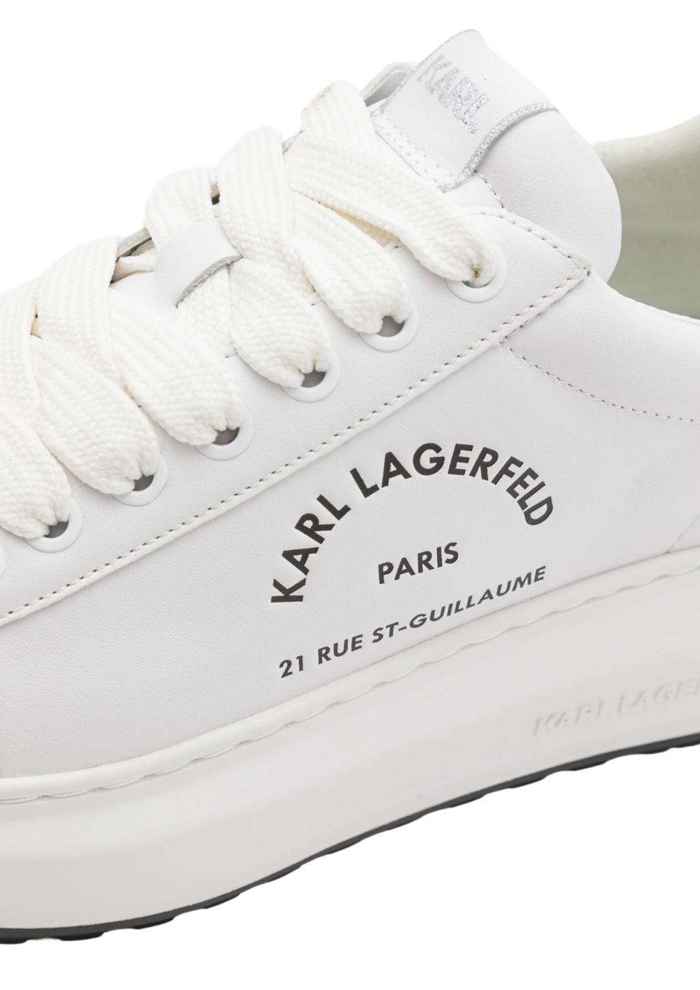 Zapatilla Karl Lagerfeld Kapri Lug hombre blanca