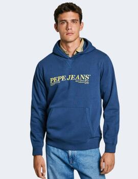 Sudadera Pepe Jeans Hombre Azul Dylan Hoodie