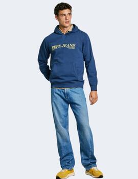 Sudadera Pepe Jeans Hombre Azul Dylan Hoodie