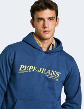 Sudadera Pepe Jeans Hombre Azul Dylan Hoodie