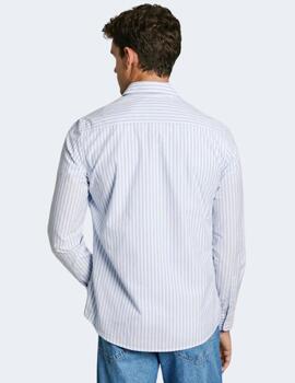 Camisa Pepe Jeans Hombre Azul Ander