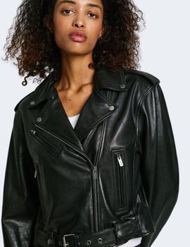 Chaqueta Pepe Jeans Mujer Negra Franka