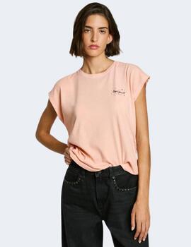 Camiseta Pepe Jeans Mujer Rosa Lorena